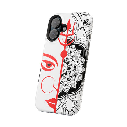 Goddess Durga Mata w/Manala MagSafe® Compatible Tough Case for iPhone