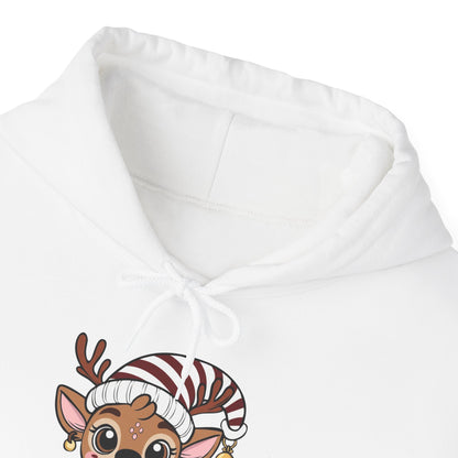 Santa's Little Deer Adult Heavy Blend™ Hoodie