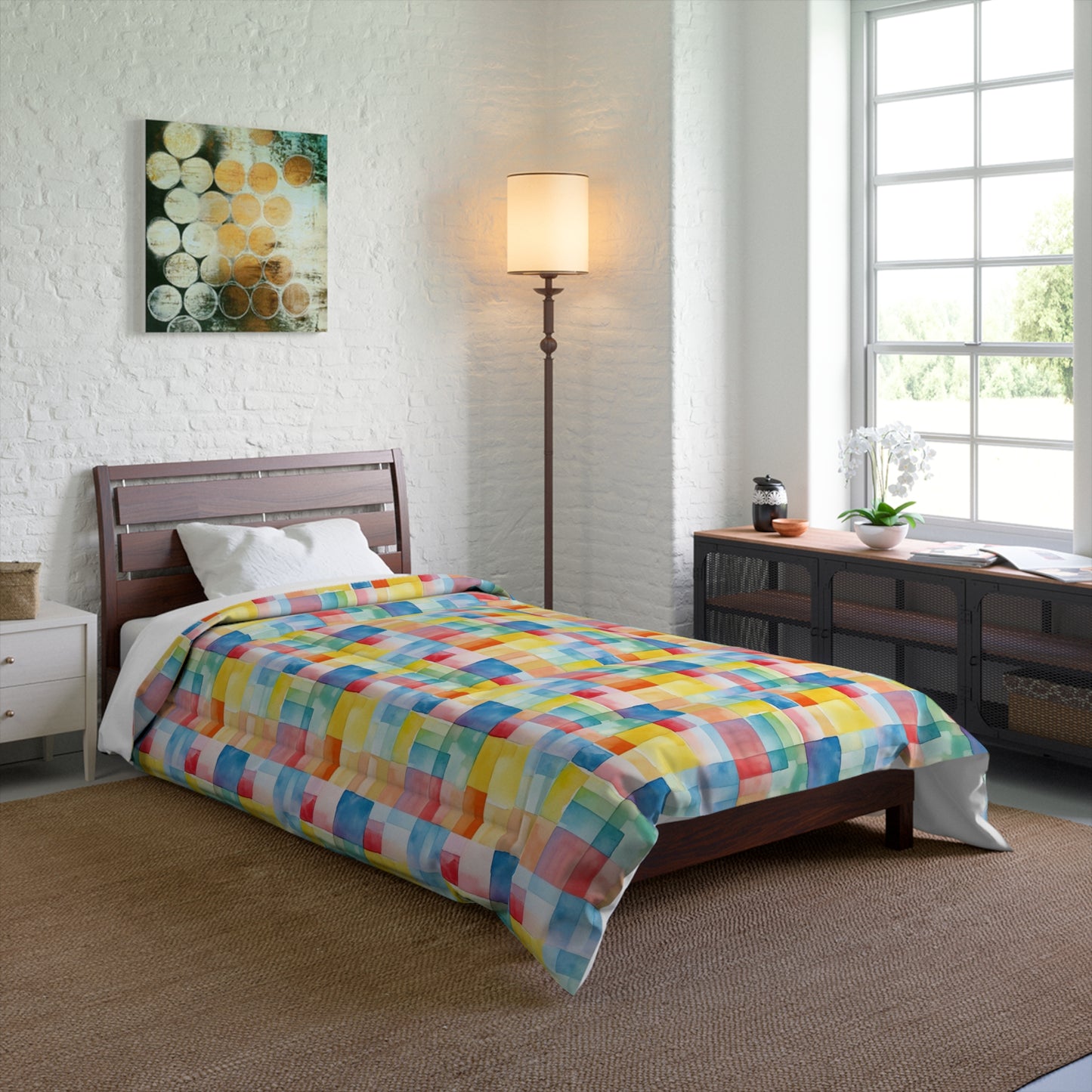 Mosaic Meadows Basic Bedding Set