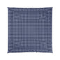 Diamond Bloom-Navy & Periwinkle Comforter