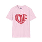 Heart of Love Adult T-shirt