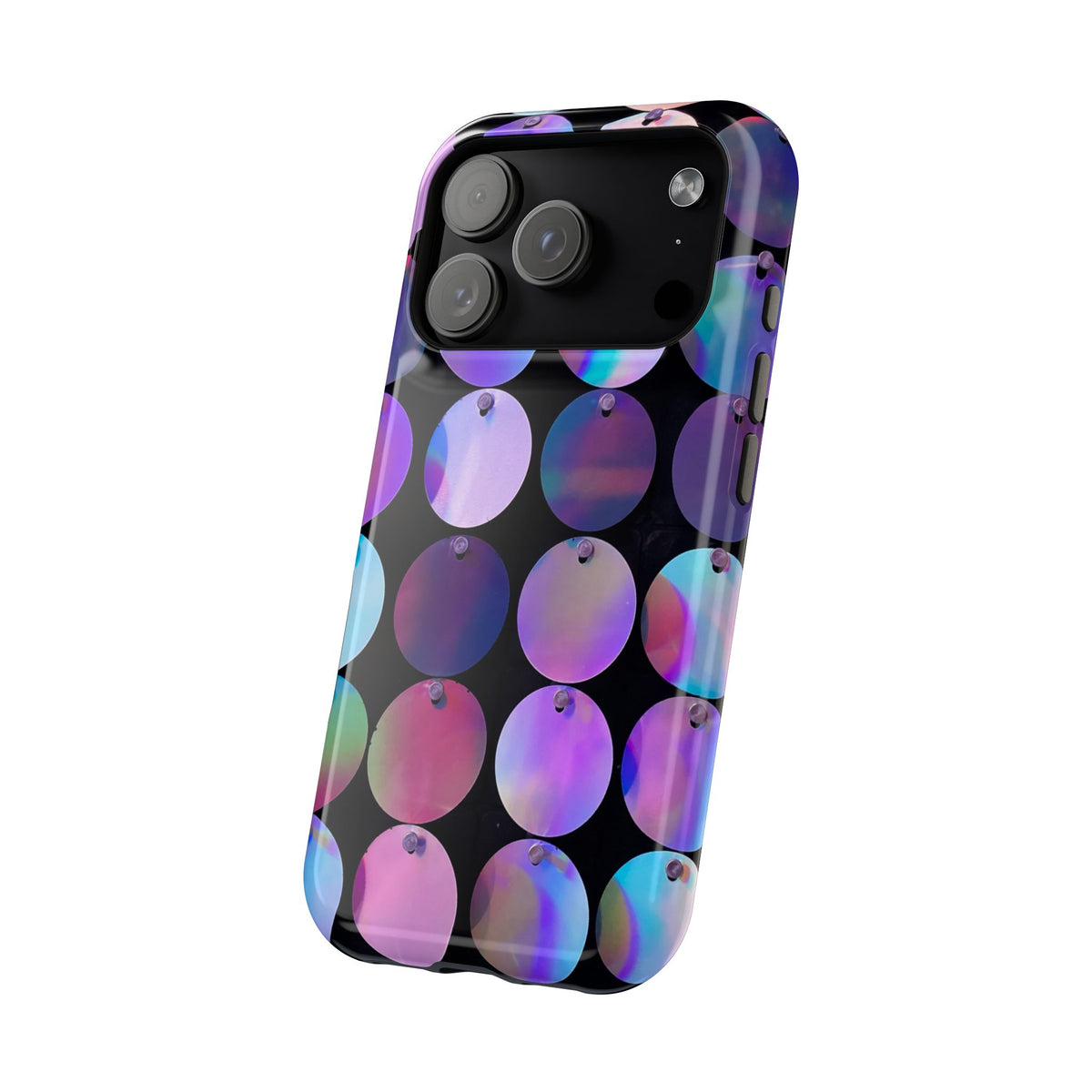 Opal Glow Sequins MagSafe® Compatible Tough Case for iPhone