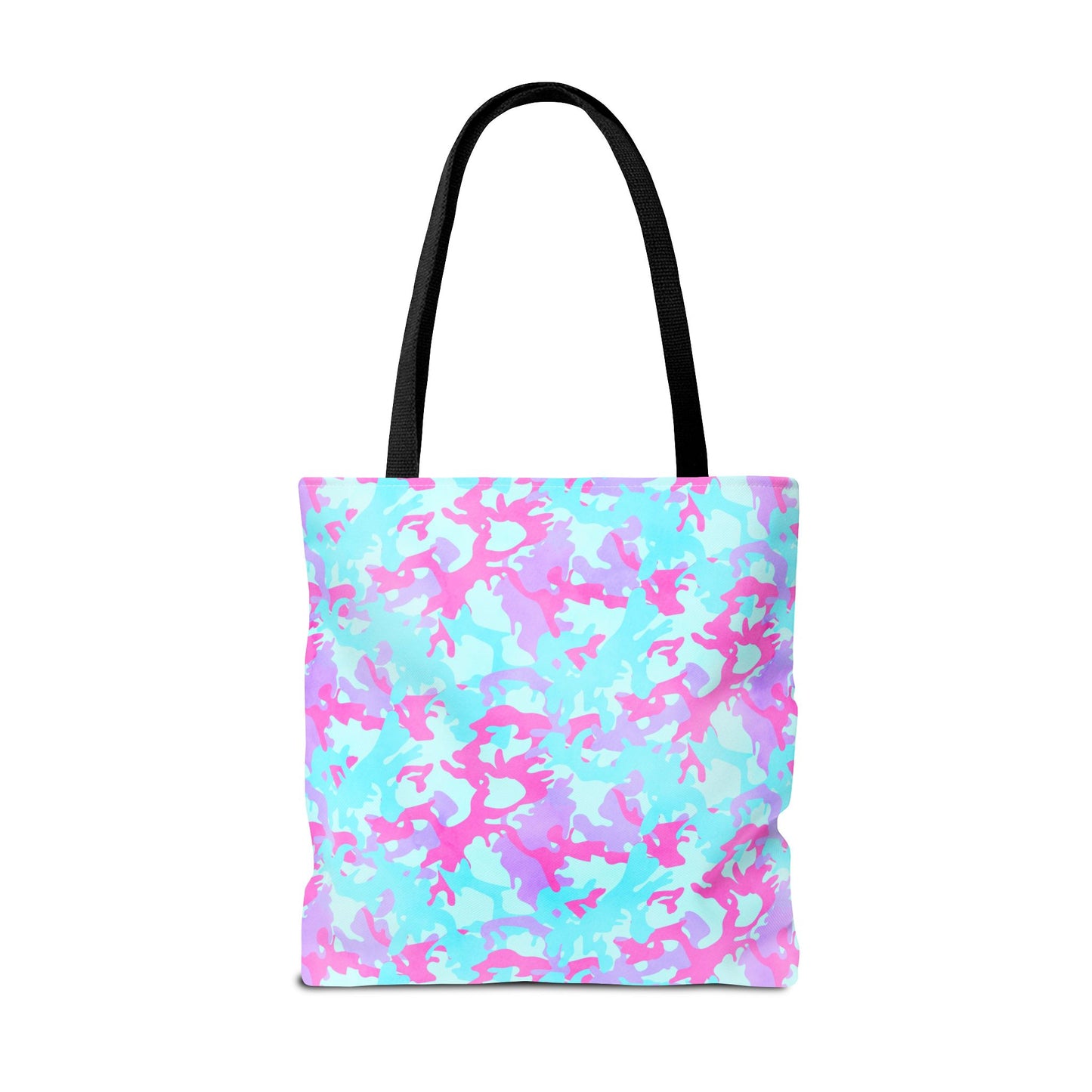 Cotton Candy Camo Canvas Tote Bag