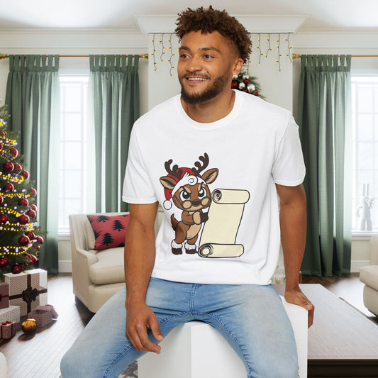 Reindeer Claus Adult T-shirt