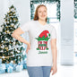 I'm The Festive Elf Peronalized Adult T-shirt