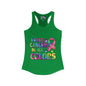 Fight Cancer In All Colors 8 Women's Ideal Racerback Tank