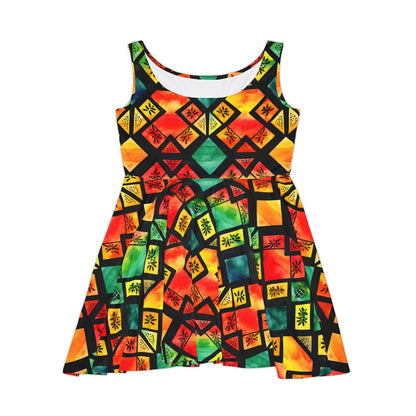 Freedom Flame Women's Skater Dress