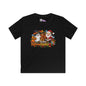 Happy Hallowthanksmas (Ghost/Turkey/Santa) Youth Softstyle Tee
