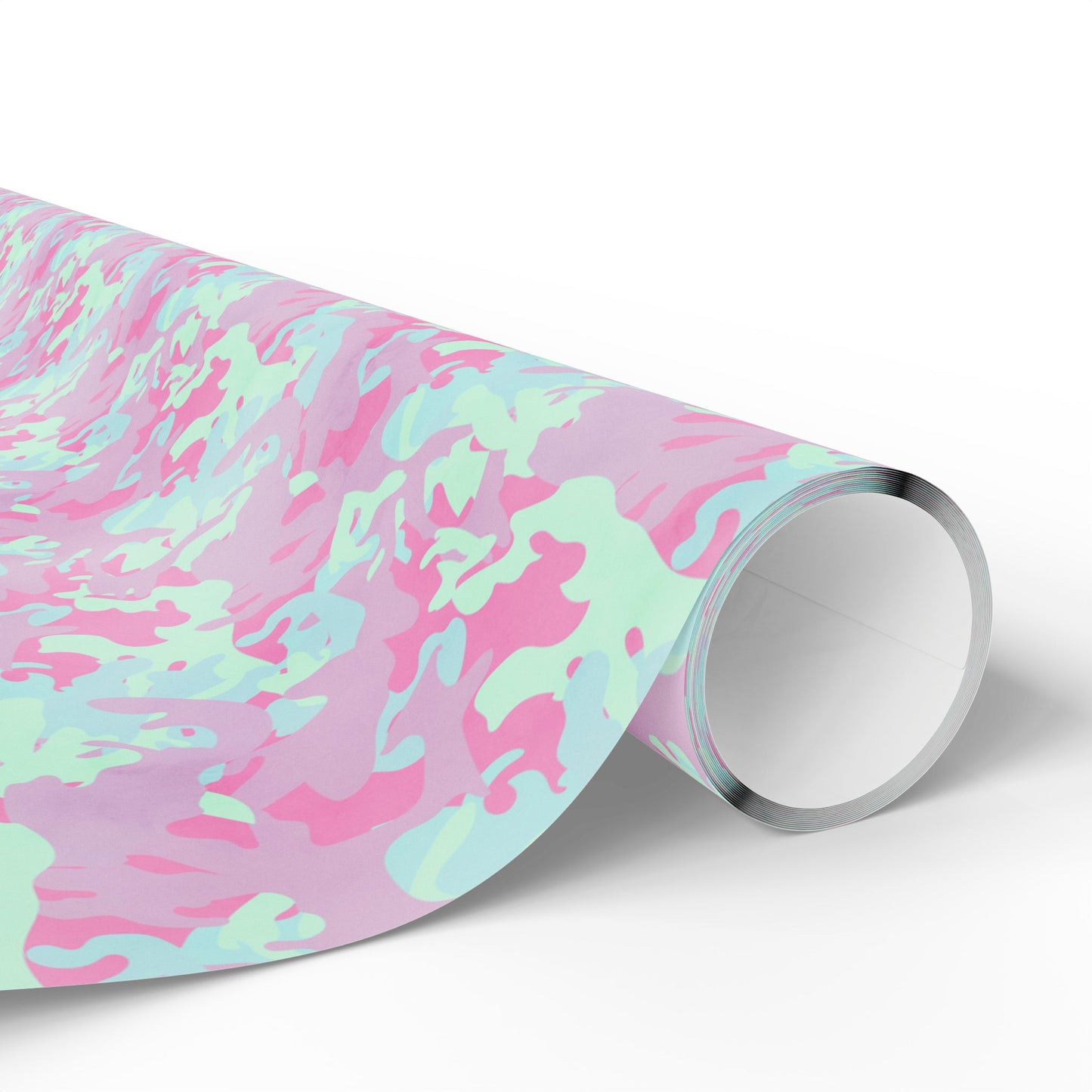 Berry Sorbet Camo Wrapping Paper