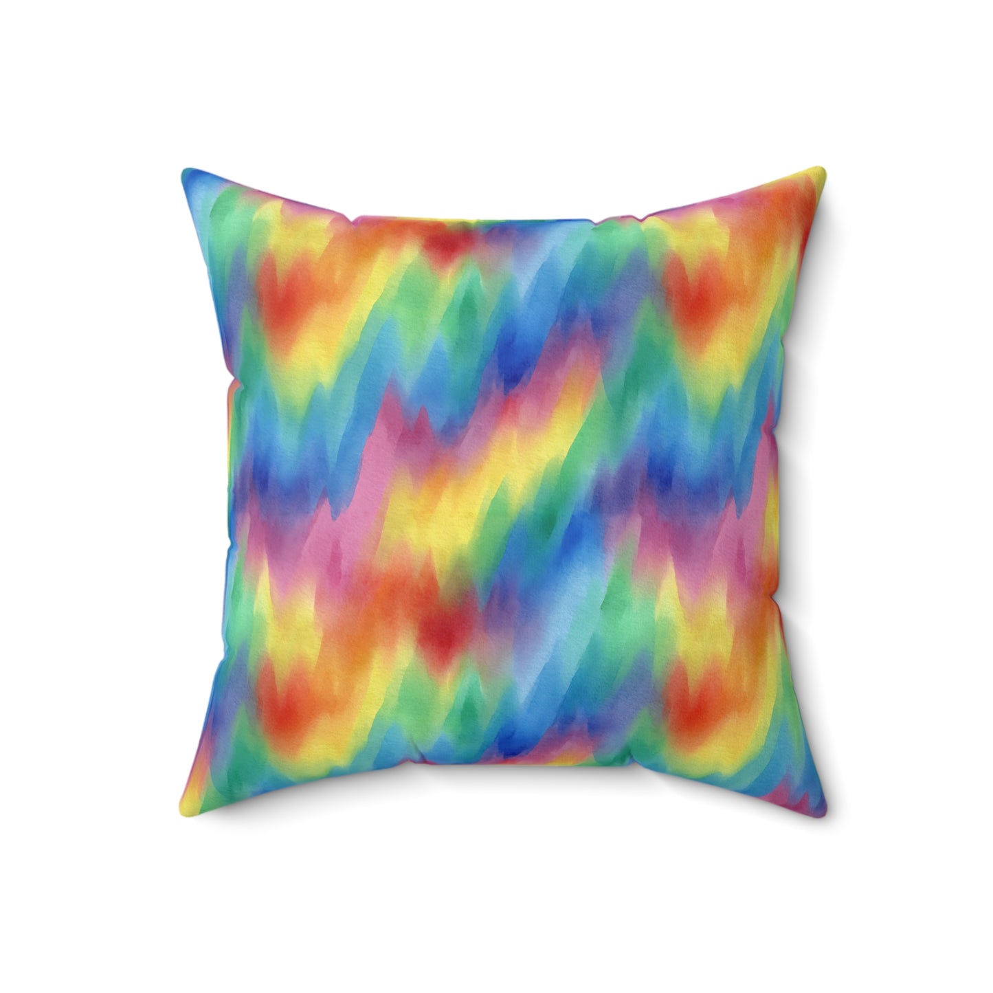Colorwaves Throw Pillow