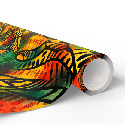 Kuumba Spark Kwanzaa Wrapping Paper