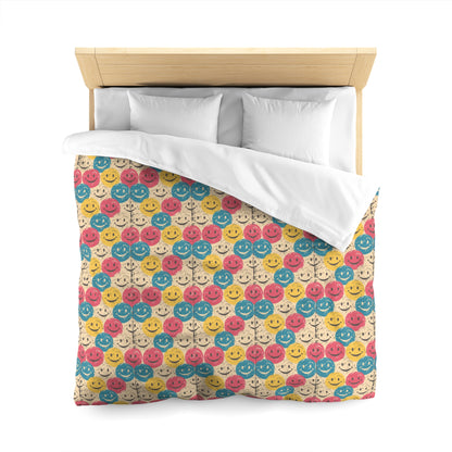 Color Me Happy Microfiber Duvet Cover