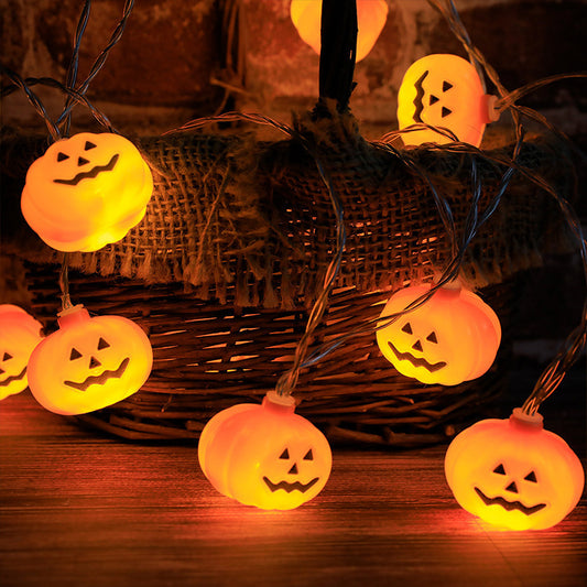 Halloween Pumpkin LED String Lights