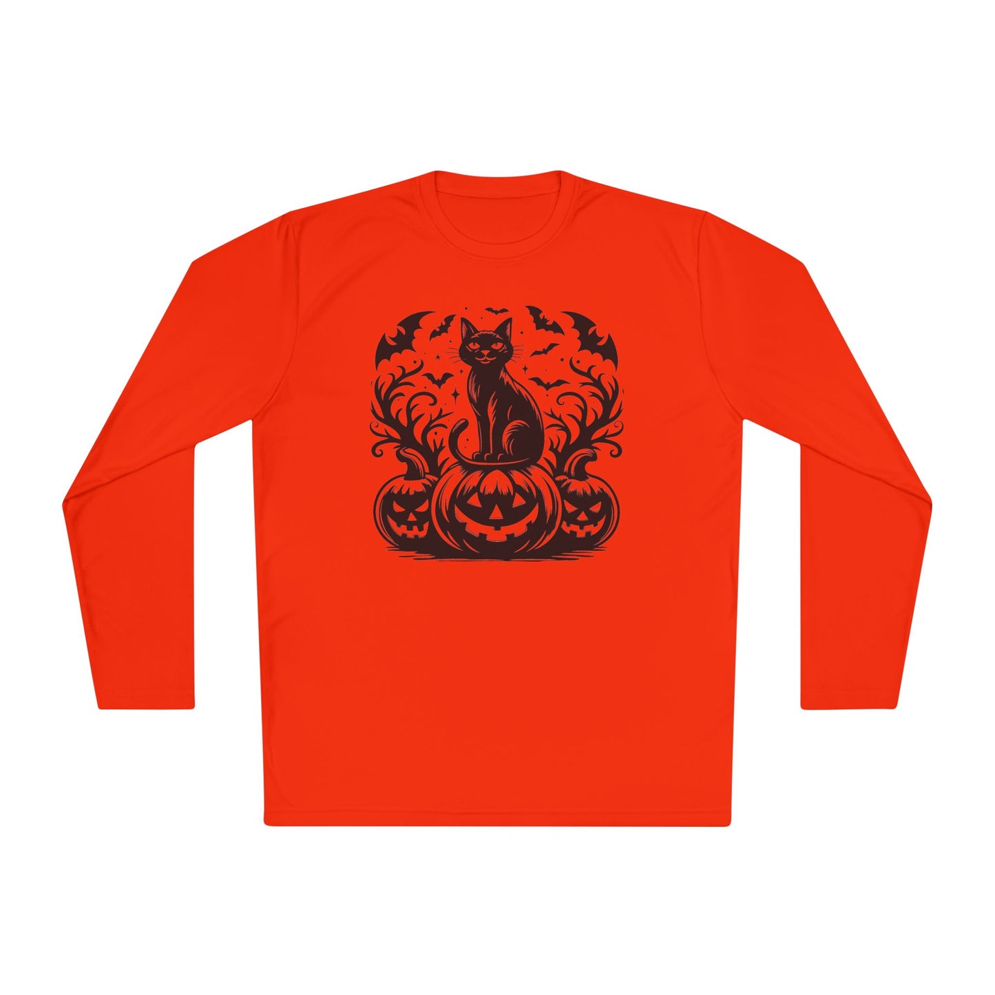 Whiskers at Witching Hour Adult Long Sleeve Tee