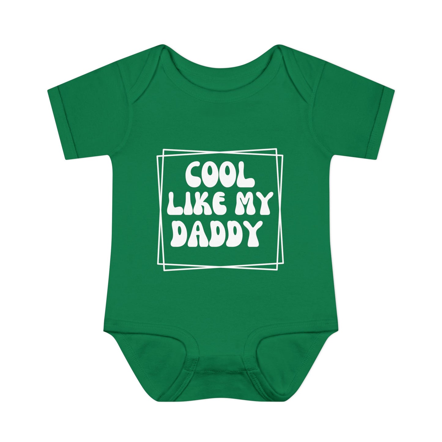 Cool Like My Daddy Infant Baby Rib Bodysuit