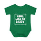 Cool Like My Daddy Infant Baby Rib Bodysuit