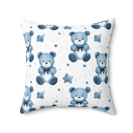 Blue Bear Hugs Basic Bedding Set