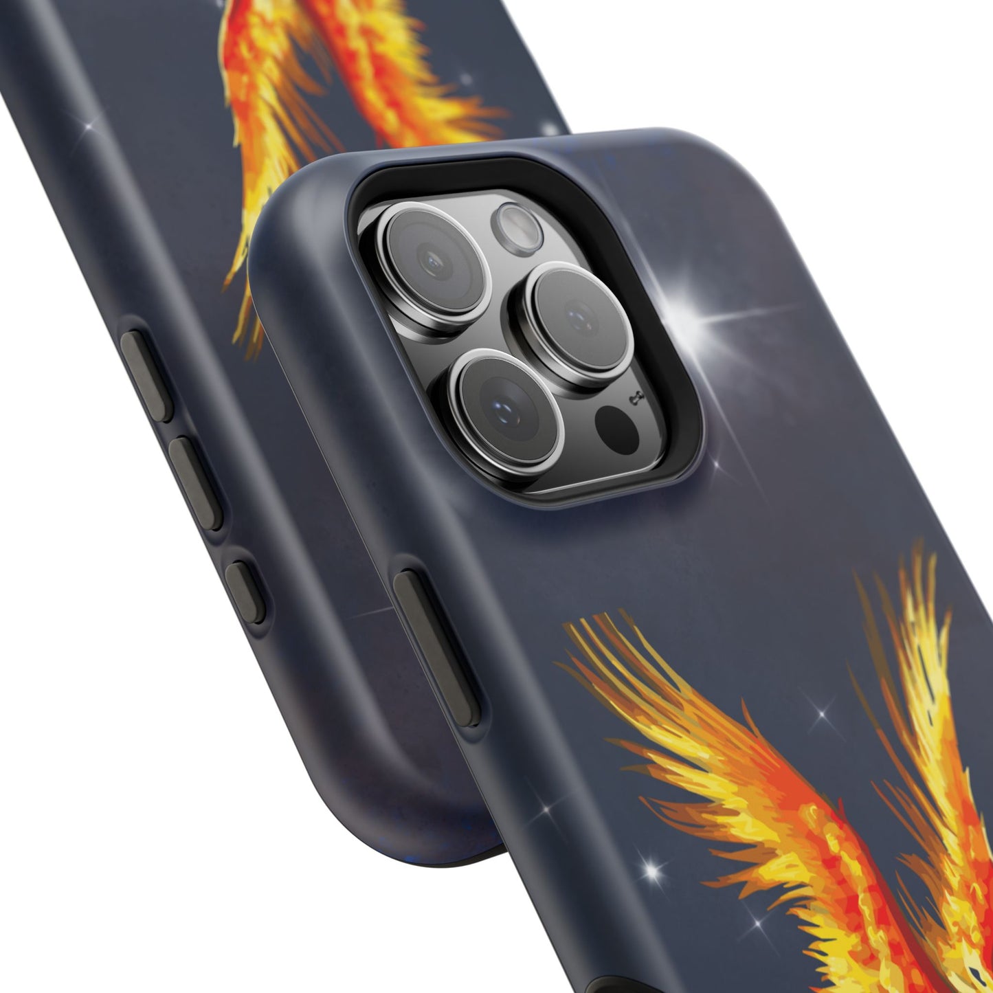 Phoenix Over Nebula MagSafe® Compatible Tough Case for iPhone