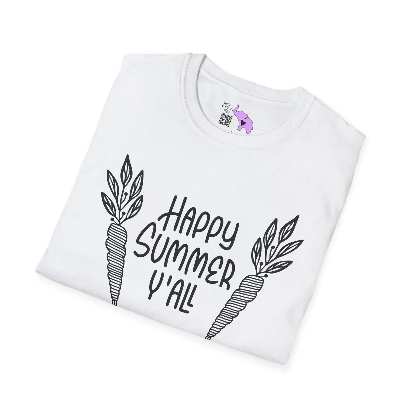 Happy Summer Y'all Adult T-shirt