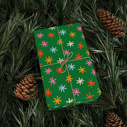 Jingle Stars Wrapping Paper