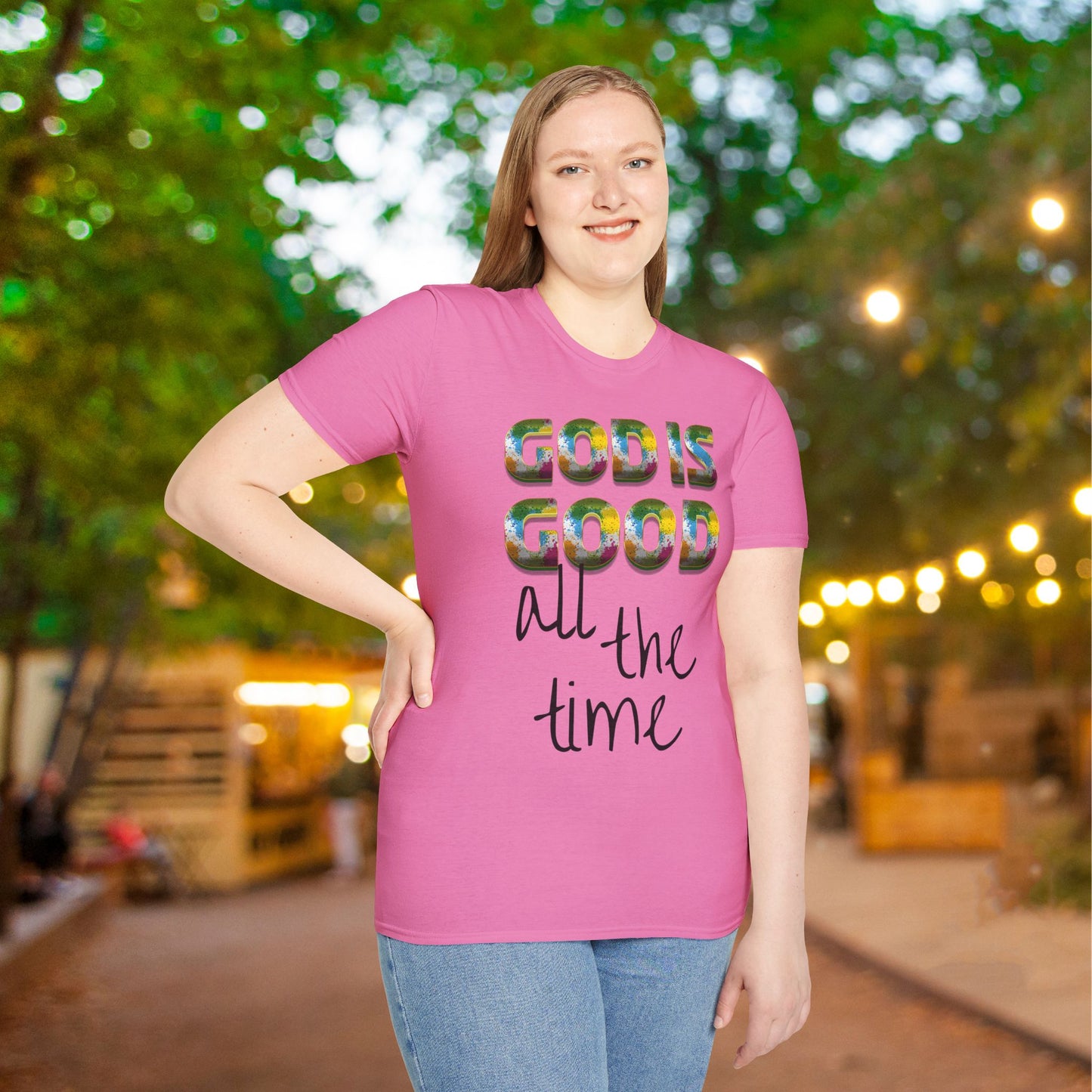 God Is Good All The Time (2) Adult T-shirt