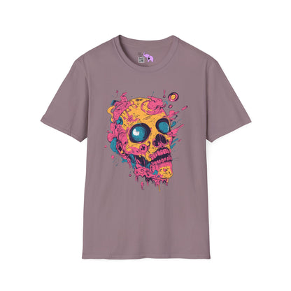 Sleepy Skull Adult T-shirt