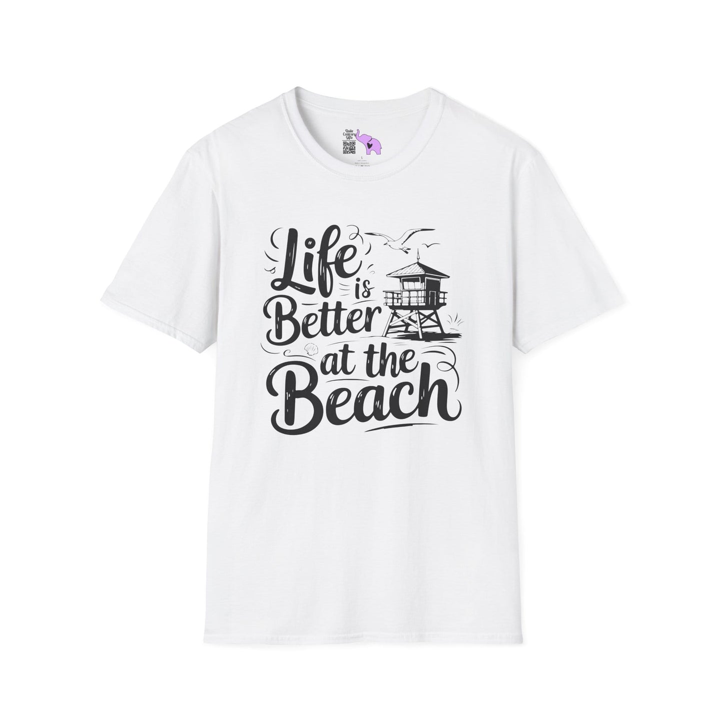 Life is Better At The Beach Adult T-shirt