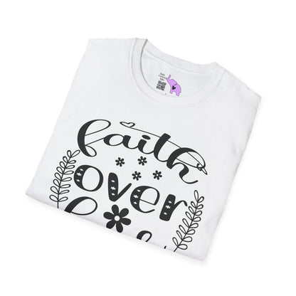 Faith Over Fear Adult T-shirt