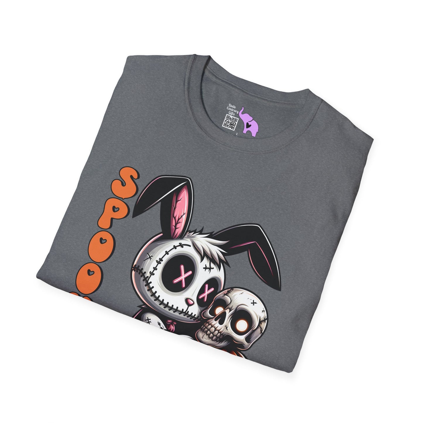 Spooky Season (Voodoo Bunny/Pumpkin) Adult T-shirt