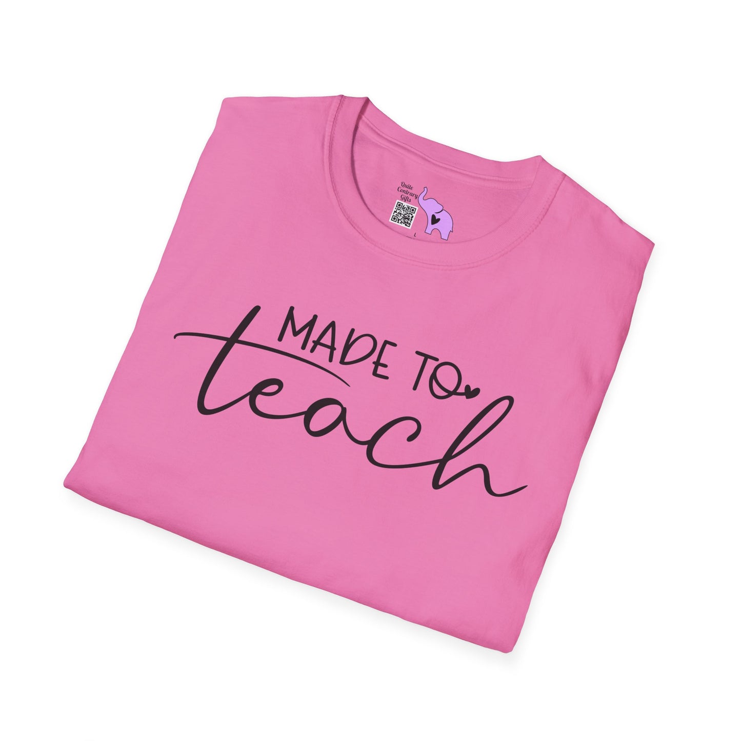 Made to Teach Adult T-shirt