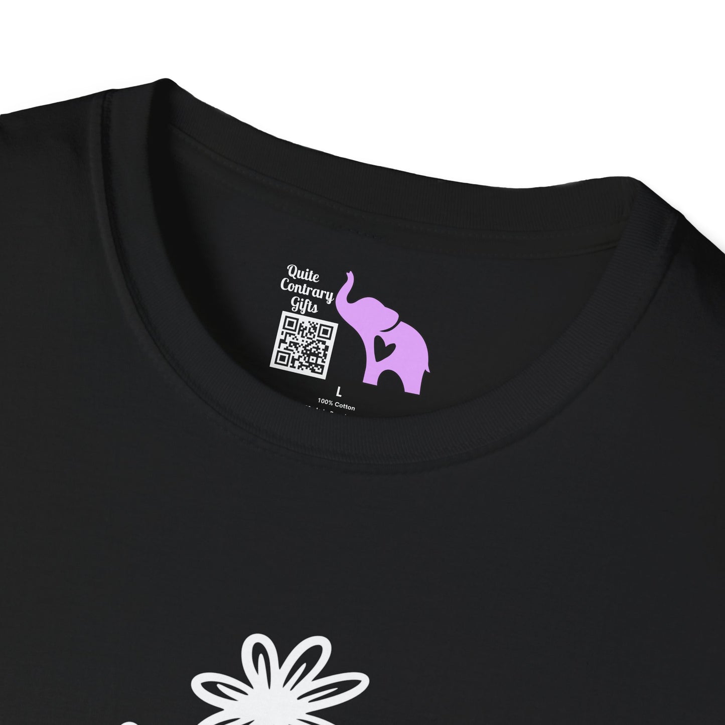 Dreams (Vertical, Floral) Adult T-shirt