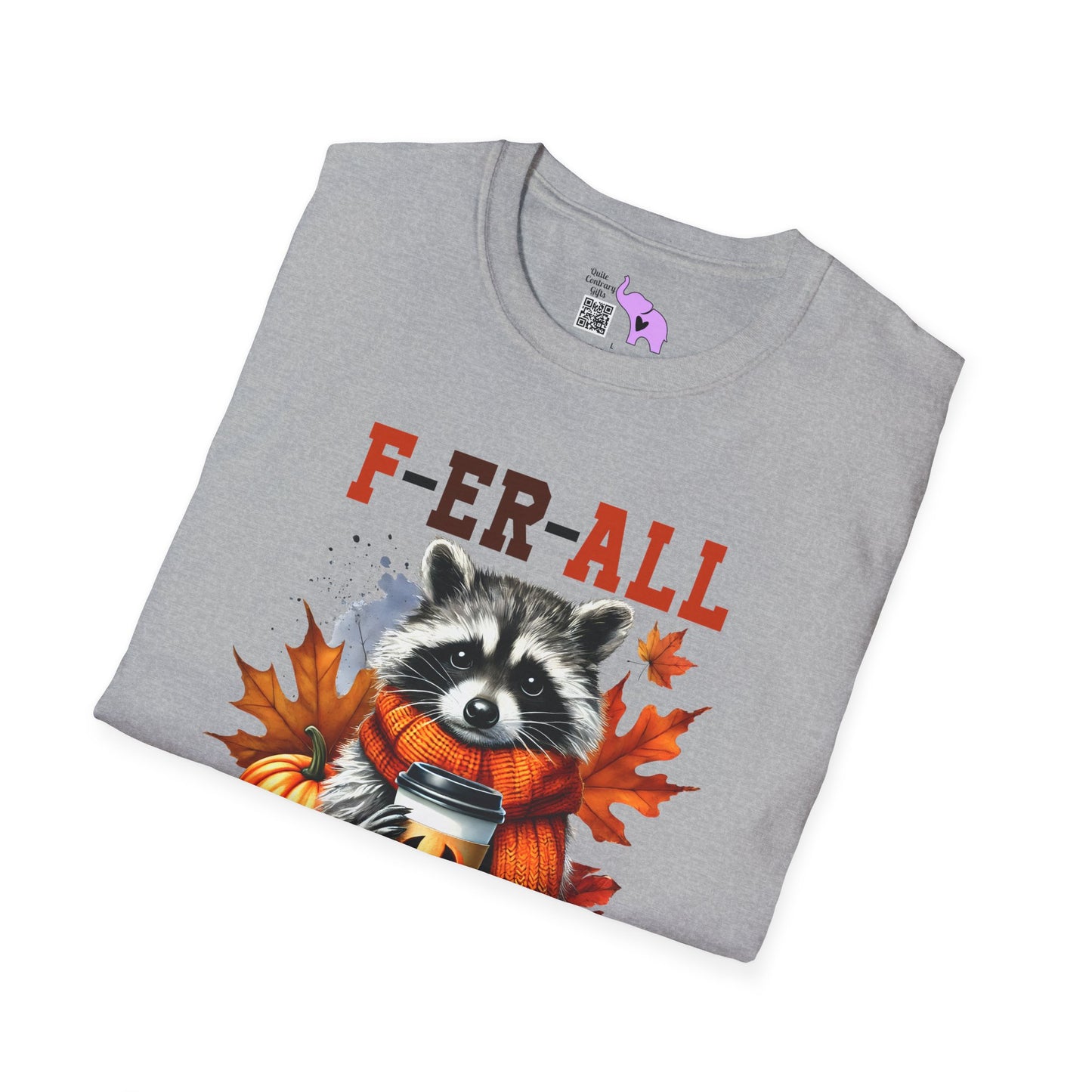 F-Er-All Raccoon Adult T-shirt