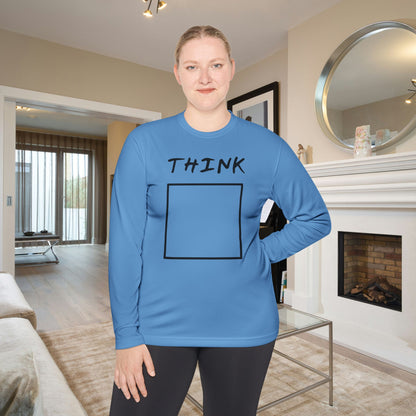 Think (Outside The Box) Adult Long Sleeve Tee