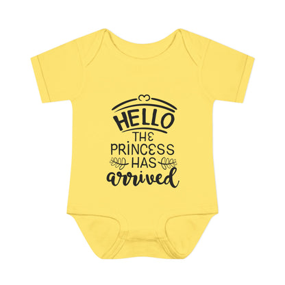 The Princess Has Arrived Infant Baby Rib Bodysuit