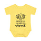 The Princess Has Arrived Infant Baby Rib Bodysuit