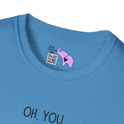 Couldn't Care Less Grammar Adult T-shirt