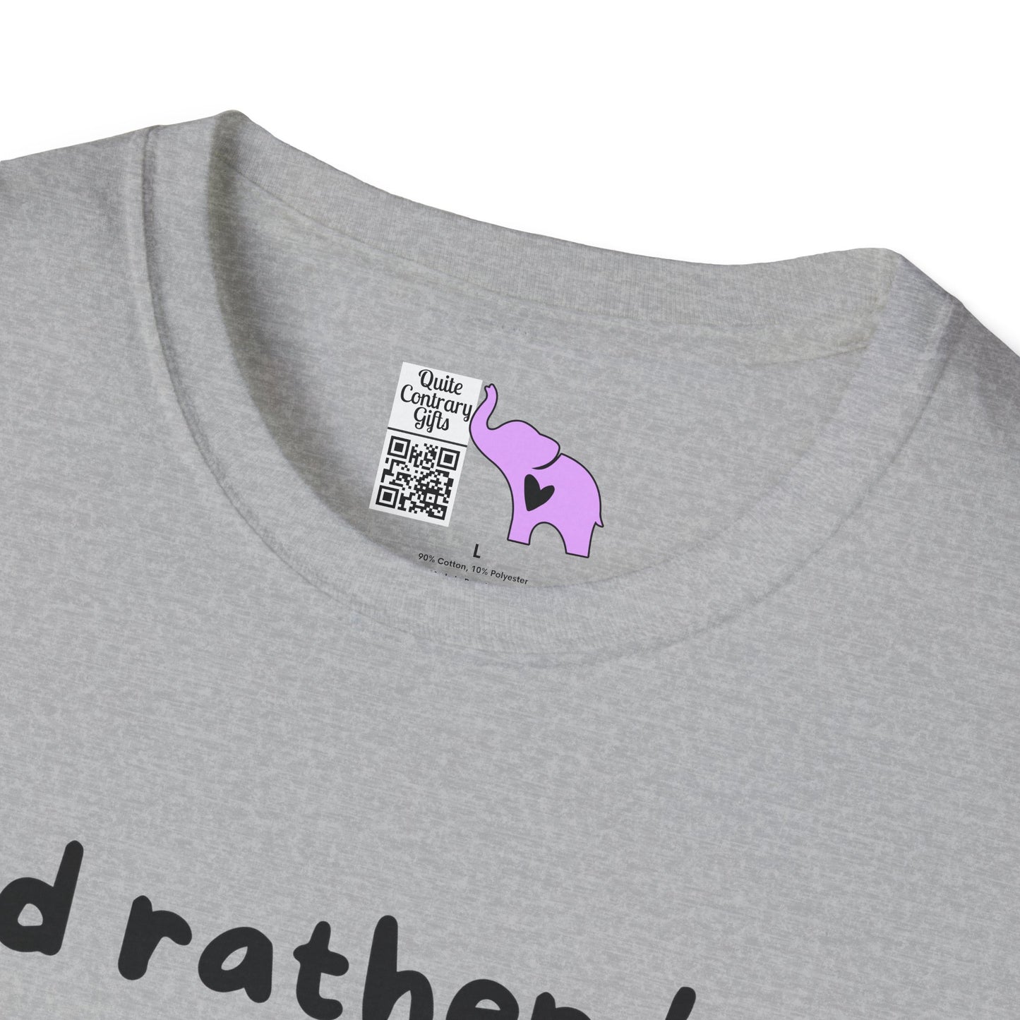 I'd Rather Be a Cat Adult T-shirt