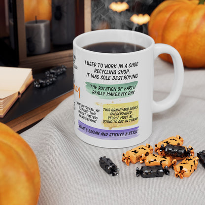 Dad's Emergency Jokes Ceramic Mug, (11oz, 15oz)