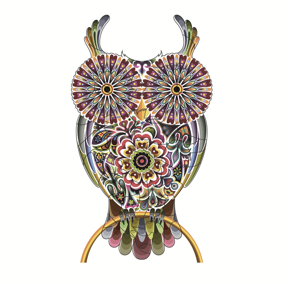 Vibrant Wooden Puzzle Collection