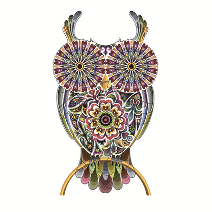 Vibrant Wooden Puzzle Collection