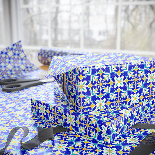 Blue Horizon Wrapping Paper