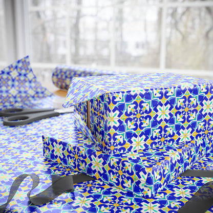 Blue Horizon Wrapping Paper