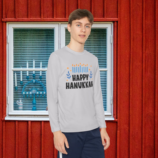 Happy Hanukkah 5 Youth Long Sleeve Tee