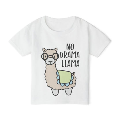 No Drama Llama Heavy Cotton™ Toddler T-shirt