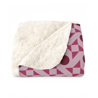 Crimson Pinwheels Basic Bedding Set