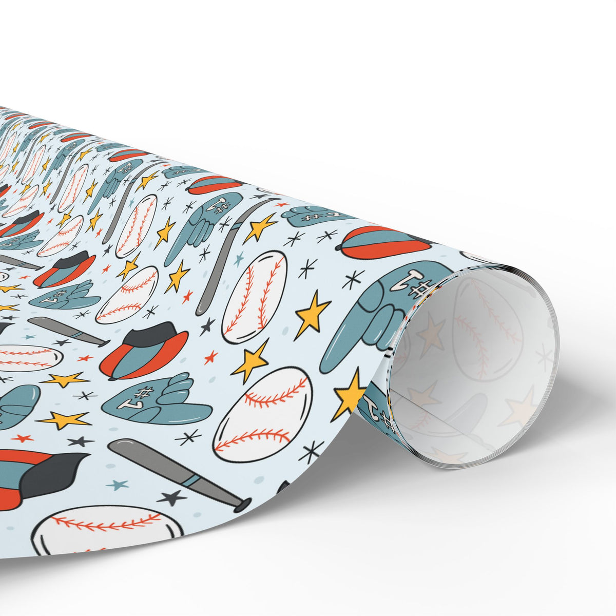 Home Run Heroes Wrapping Paper