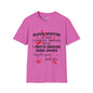 Blood Spatter is Red Luminol is Blue... Adult T-shirt