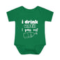 I Drink Until I Pass Out Infant Baby Rib Bodysuit