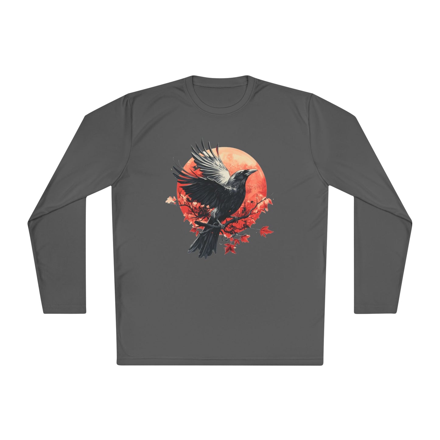 Halloween Crows 3 Adult Long Sleeve Tee