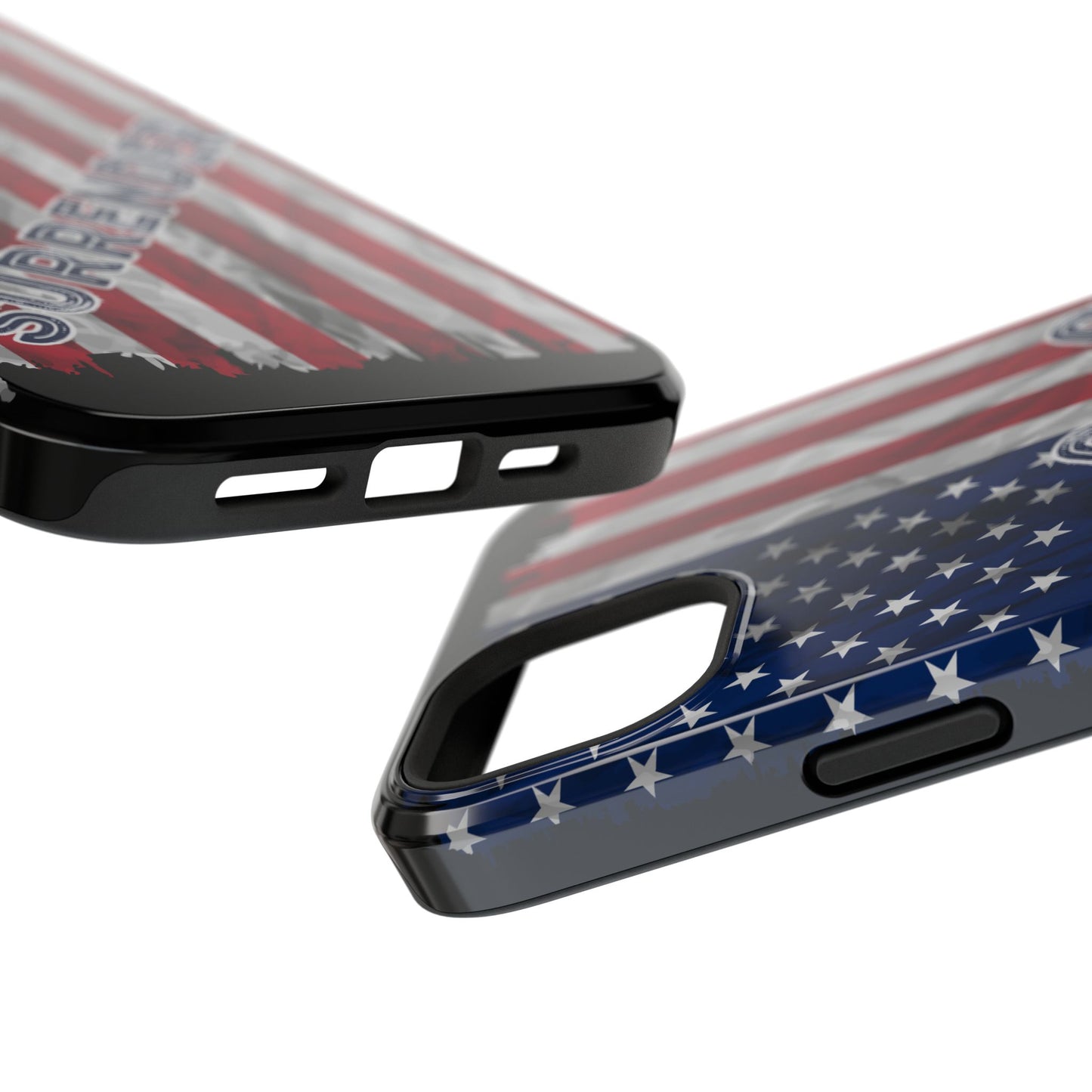 Never Surrender American Flag Impact-Resistant Cases